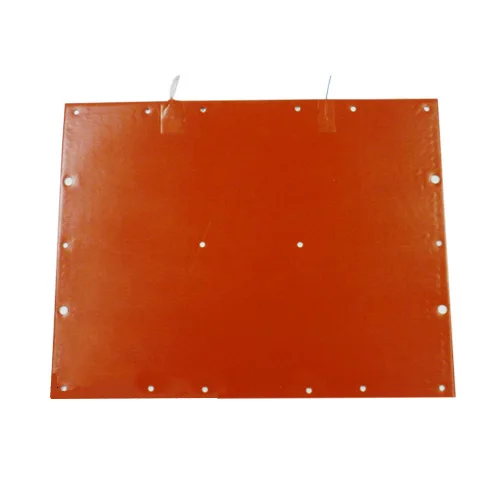 Electric resistance flexible 240v 1000w oil silicone heater blanket heating element