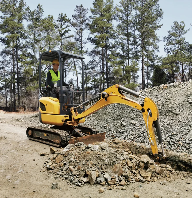 Hot Sale Original Japan Engine Used Mini Bucket Digger Machine Small second-hand excavator For Farm Work