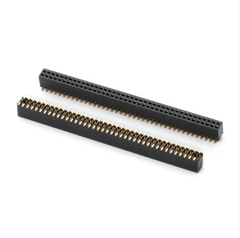 Good Connector accessories Professional factory Copper Alloy High quality Female Header 1.27