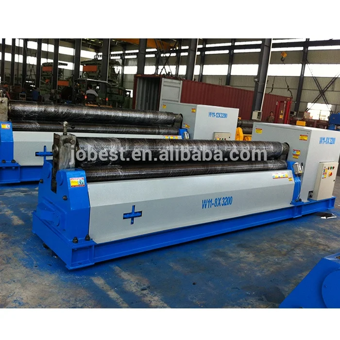 Механический симметричный W11 3-ролик листопрокатного машины