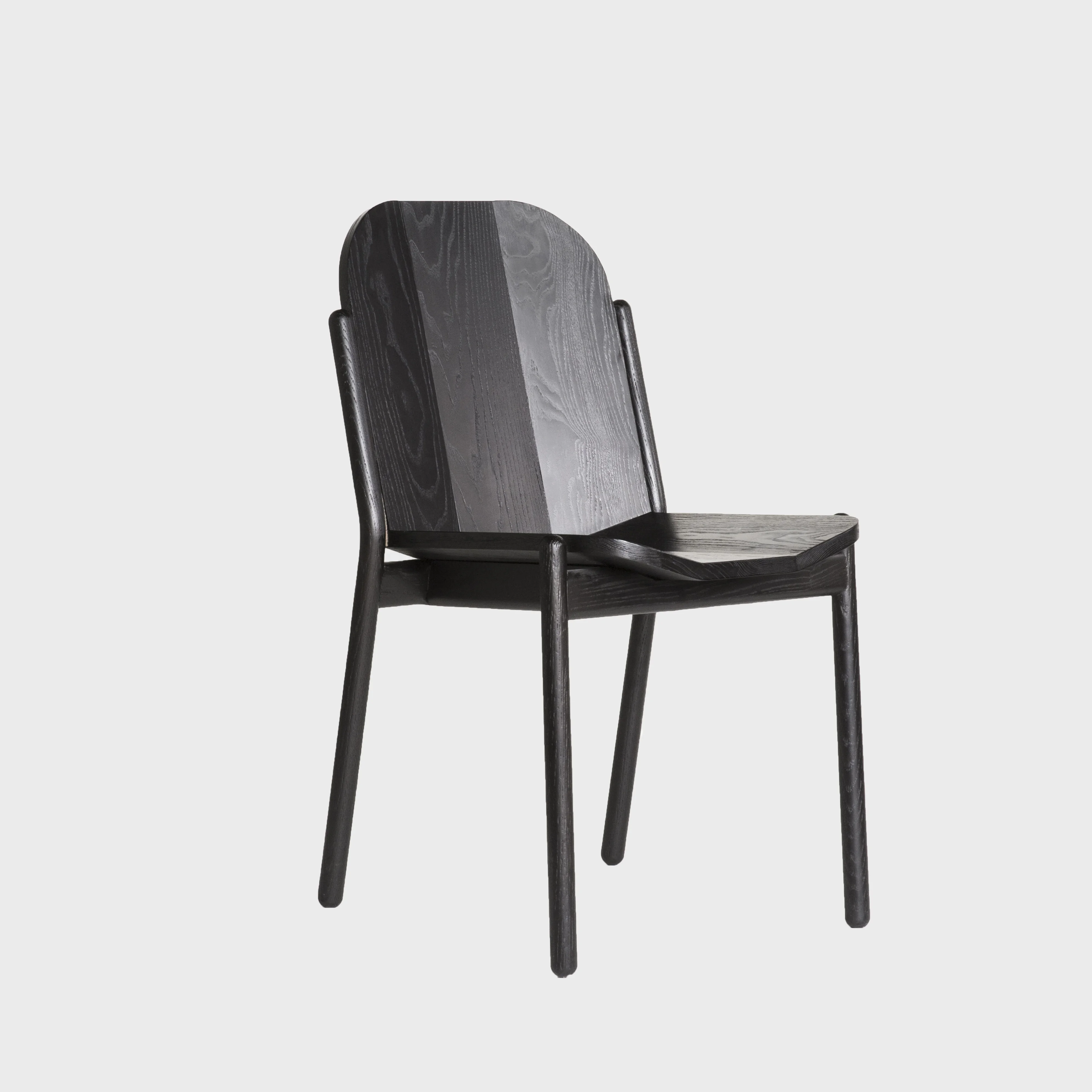 
modern oakwood plywood dining chair design restaurant kitchen chair 