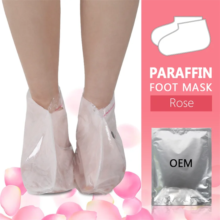 Repair Whitening Paraffin Lightening Moisturizing Nourishing Care Foot Mask OEM