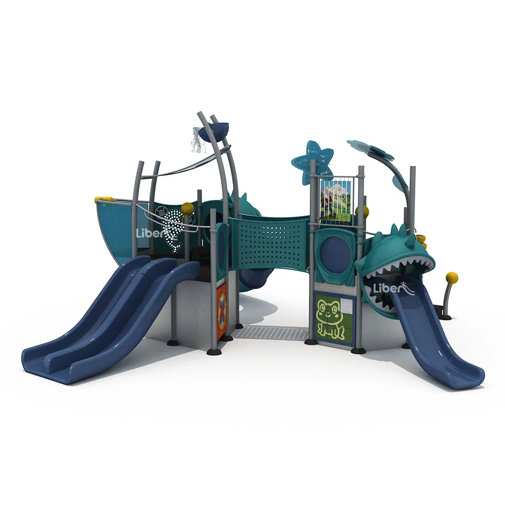 swimming pool water park kids commercial playground outdoor games design slides play equipment for sale