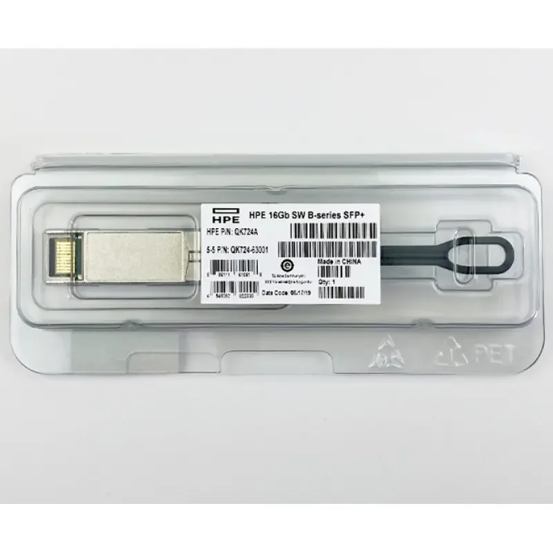 QK724A B-series  Compatible 16G FC SW SFP+ 850nm 100m Transceiver for HPE  QK724A