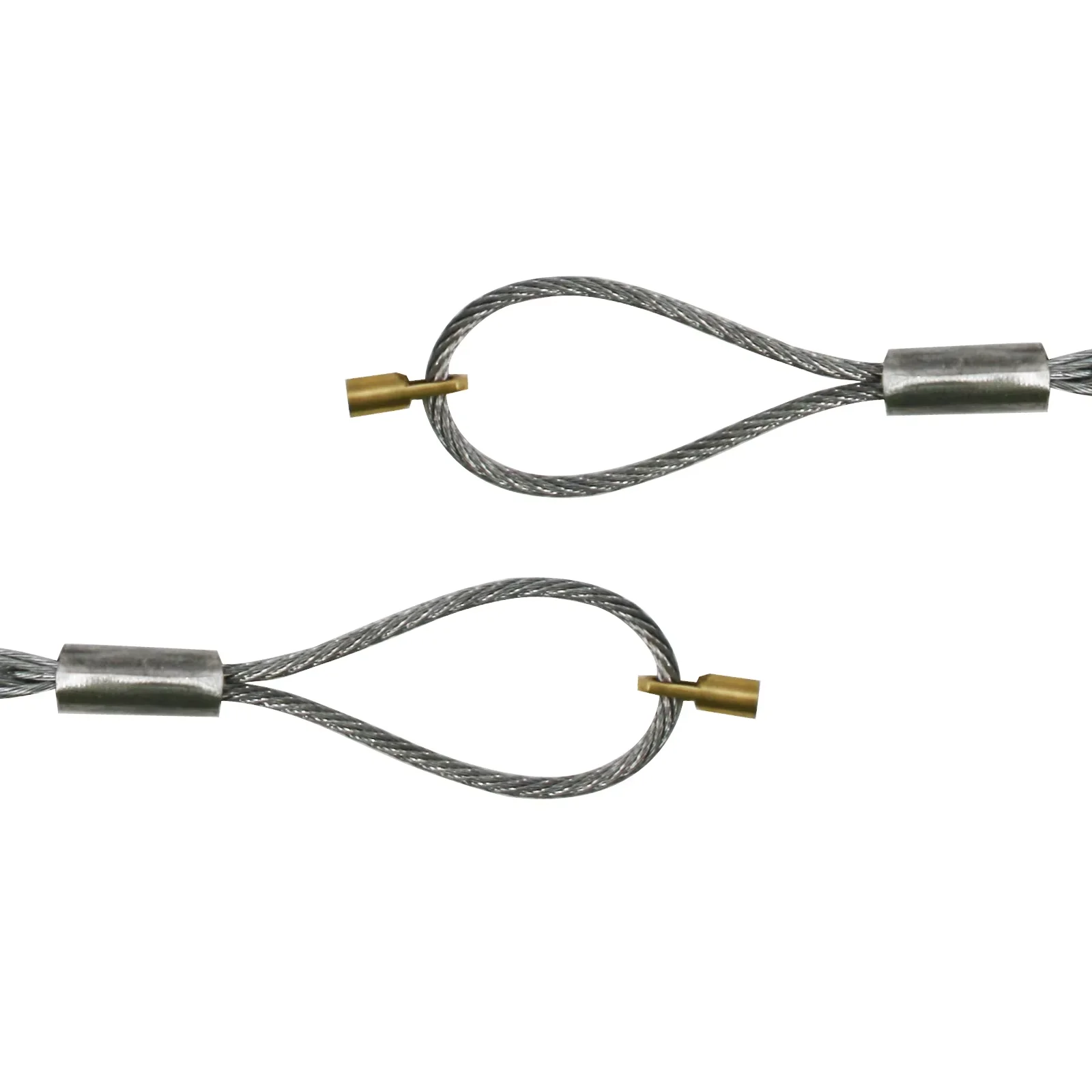 Cable Pulling Grip Sock Galvanizing Steel Cable Sock Kit Antislip Flexible Eye Mesh Rope Pipe Cable Wire Pulling Grips Lassos