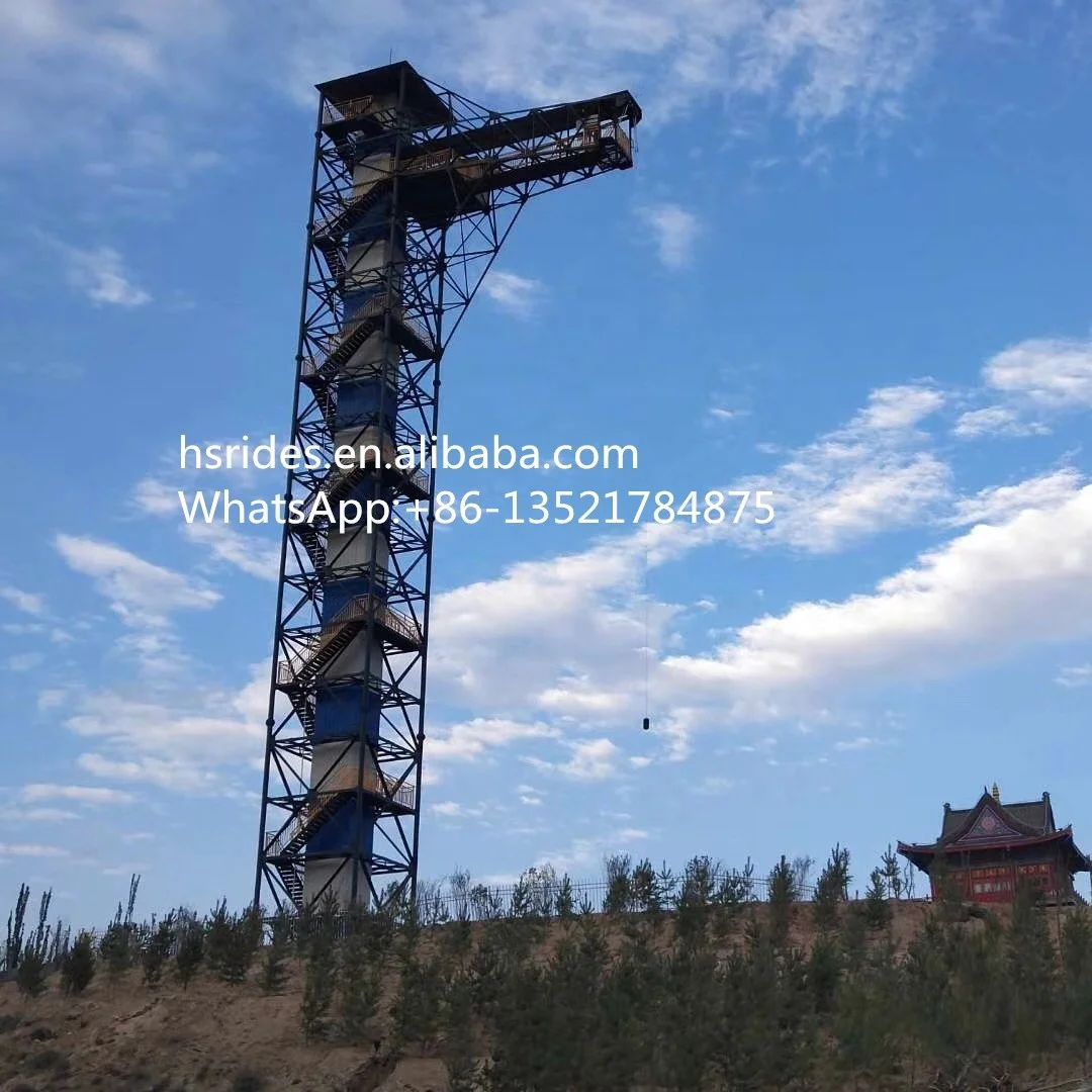 High Altitude Bungee Jumping Amusement Rides
