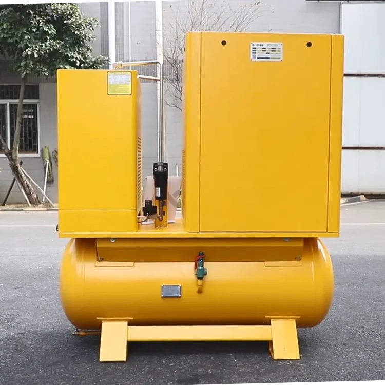 BD-PM 22 TK 8 bar Configure All-in-one Screw Air Compressor for Laser Cutting Machine