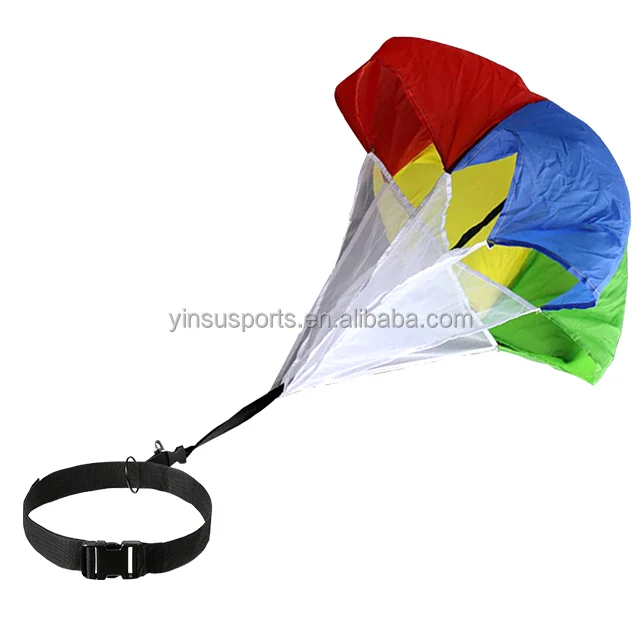 Wholesale Children Speed Chute Resistance Parachute Running Parachutes For Football Or Soccer with carry bag