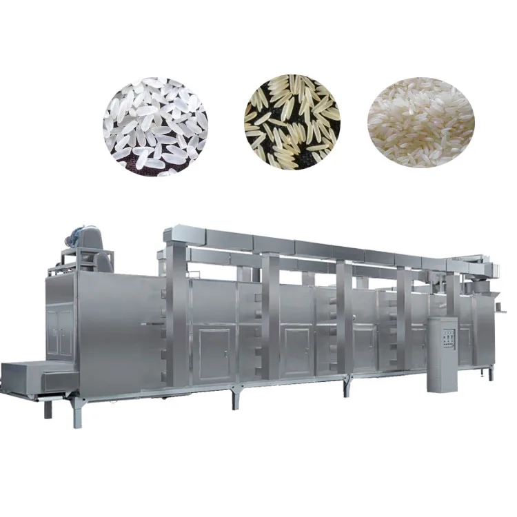 High Automation And Energy Saving Twin Screw Artificial Fortified Rice Processing Machine