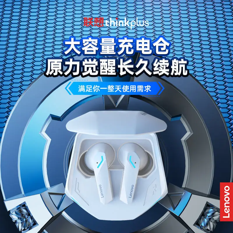 wireless branded airbuds lenovo 0mega auriculares GM2 pro TWS LED Display Professional Bt5.0 Gamer Gaming n-ear Earbuds Earphone