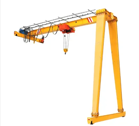 Customized 5ton 6ton 10ton Semi Gantry Crann Half Gantry Crane For Work Shop