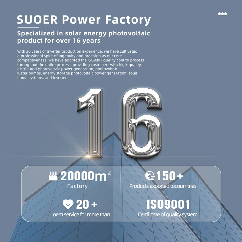 Hot selling Lifepo4 Battery Energy Storage System 15000w 15kw 15kwh solar home system