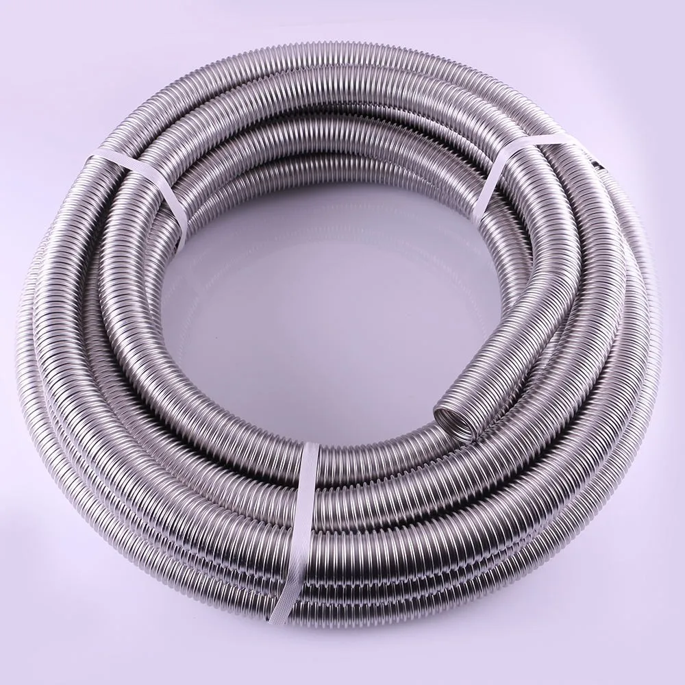 1/2 Inch 16mm Corrugated 304 Stainless Steel Water Shower Hose Flexible Metal Conduit