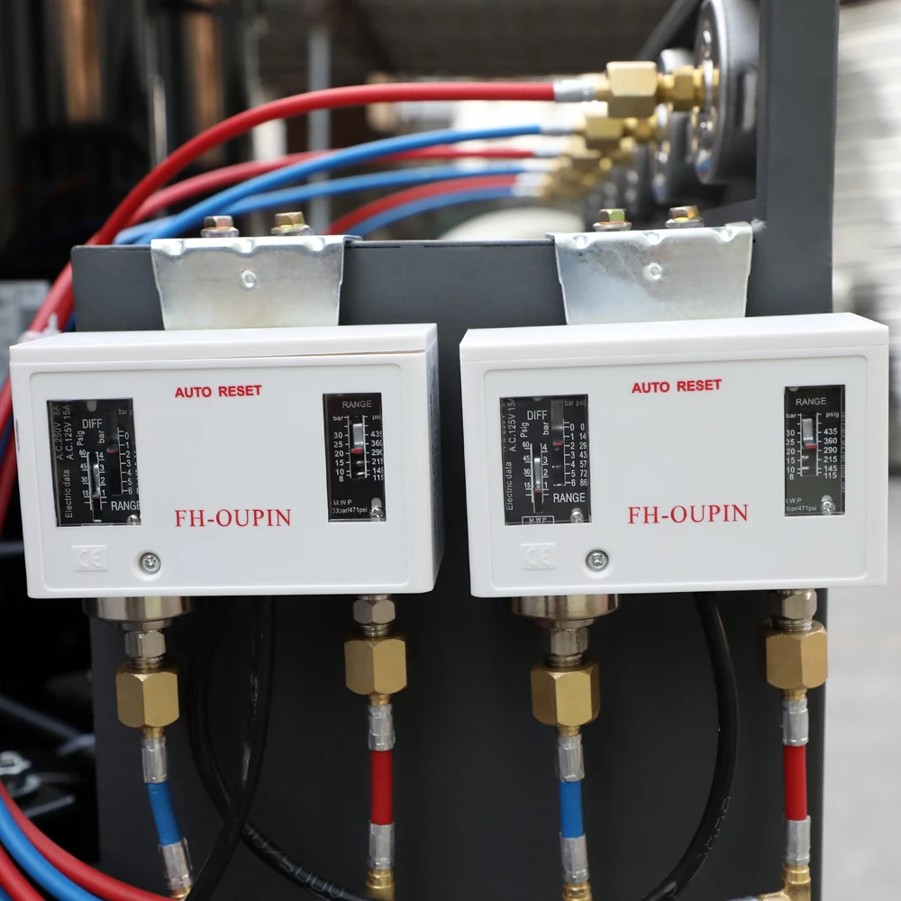 -30~50C 50L Capacity Industrial Water Cooled Screw Chiller With Screw Hanbell