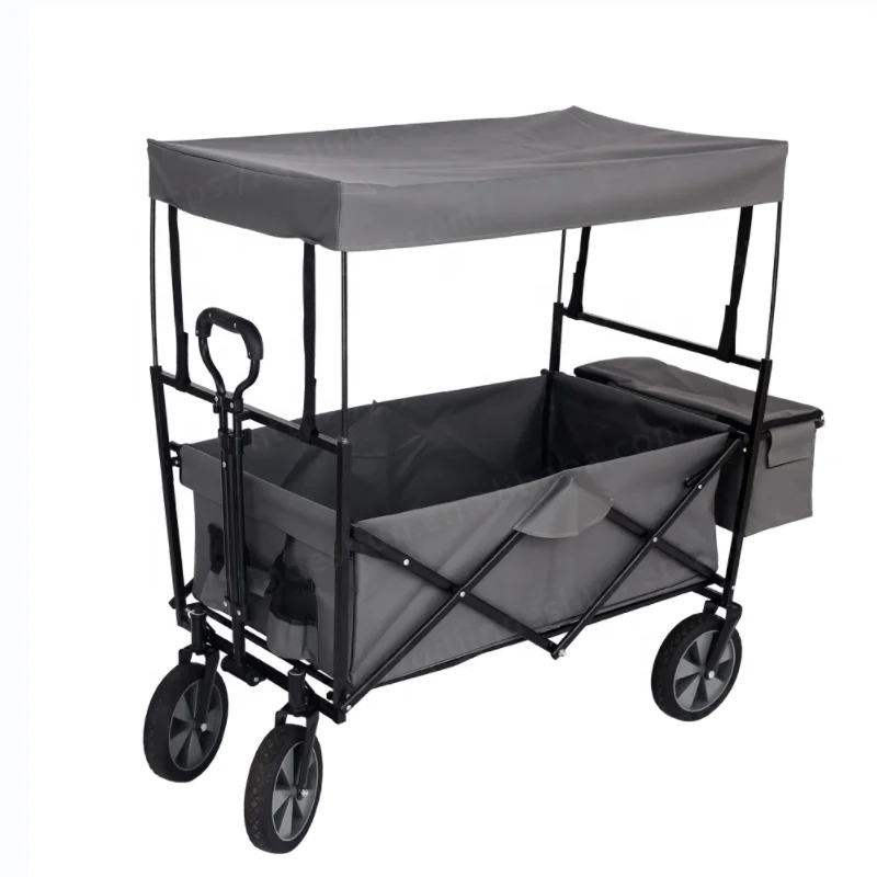 Jindeshun Outdoor Folding Wagon Picnic Camping Wagon Hand Carts CT-0111