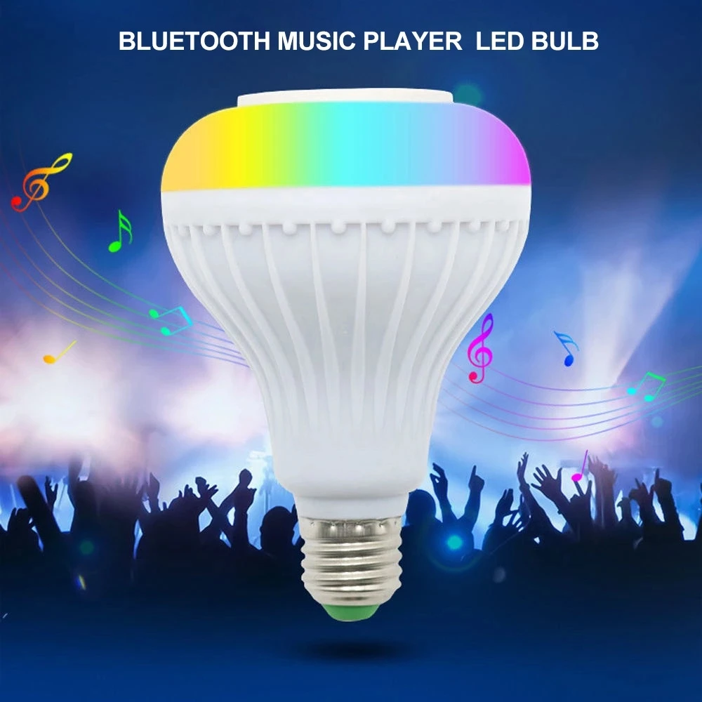 LED Music Bulb E27 LED Light RGB with Remote Control
