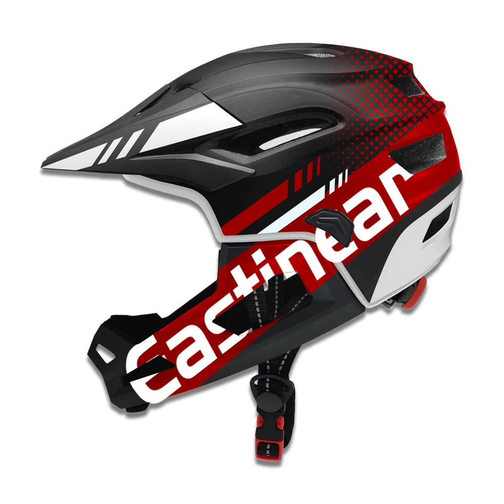 2023 New Arrival Multiple Colors Full Face Mountain Bike Helmet En1078 Capacete De Dowhill With Removable Chin-Bar