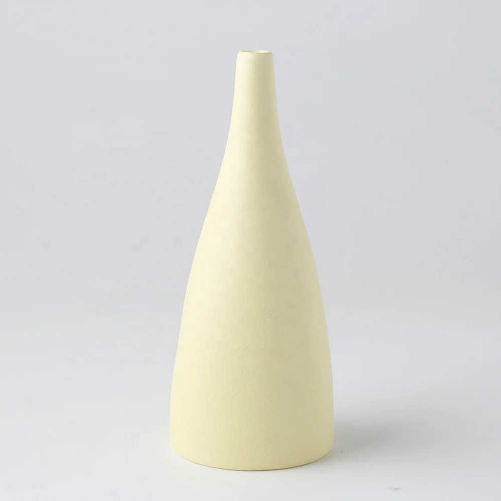 Home decoration wedding ceramic flower vase creative flower decor vase