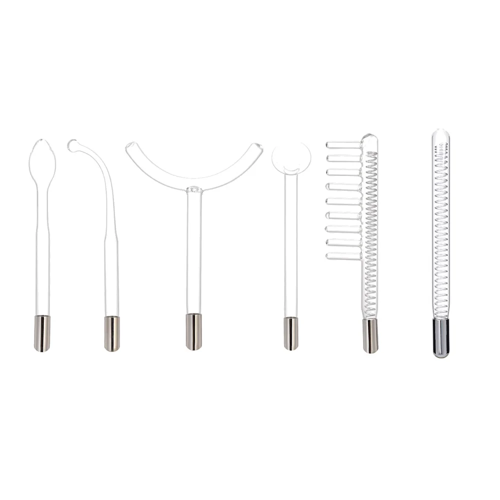 Factory price custom high-frequency skin therapy wand radio frecuencia facial neon and argon acne treatment