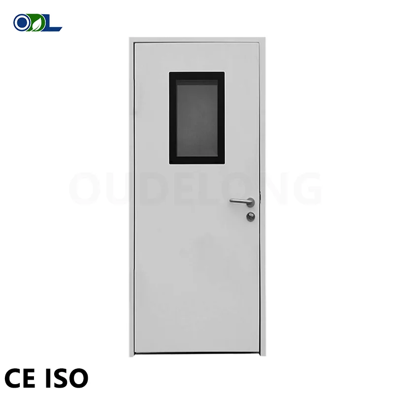 CE/ISO Certification Hygienic Aluminum Frame Automatic Closed Clean Room Door for Purify  Workshop