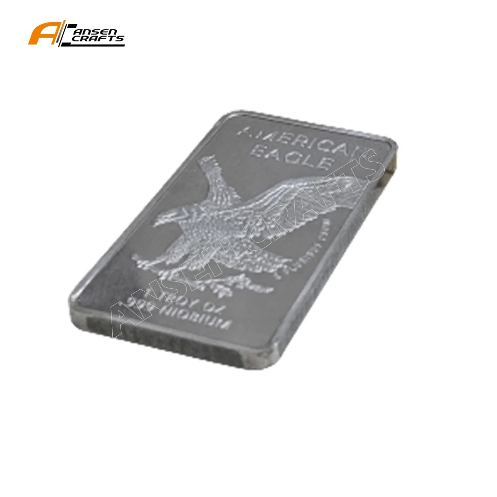 New Item Fine .999 Pure Niobium Rare Metal one Ounce USA Walking Liberty Nb Elements Bullion Ingot Bar