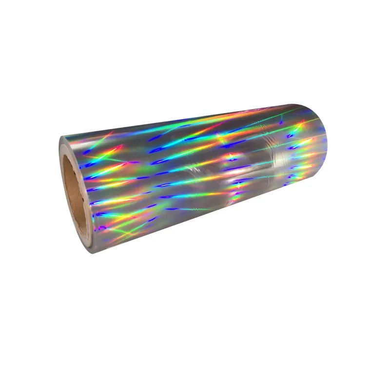 Moisture Proof double side corona treatment PET and BOPP Holographic Film for ceiling