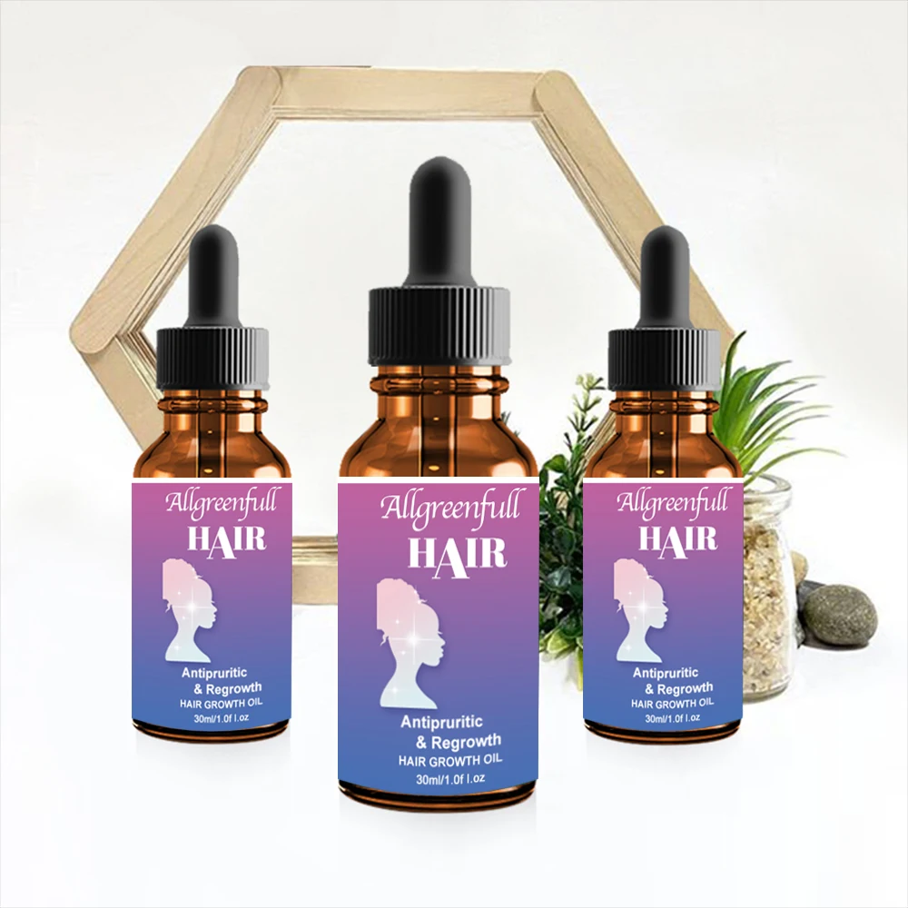 Free Sample Private Label Anti-Itch and Tension Relief Tea Tree Hair Scalp Oil Hair for Weak Breakage Hair