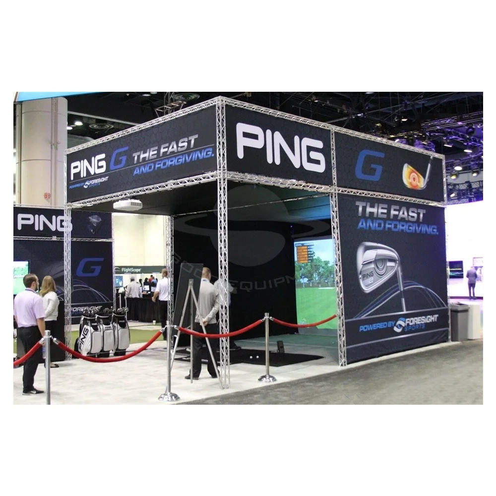 Lighting Exhibition Truss Display Lighting Hook Truss Aluminum Clamp System for Moving Head Light