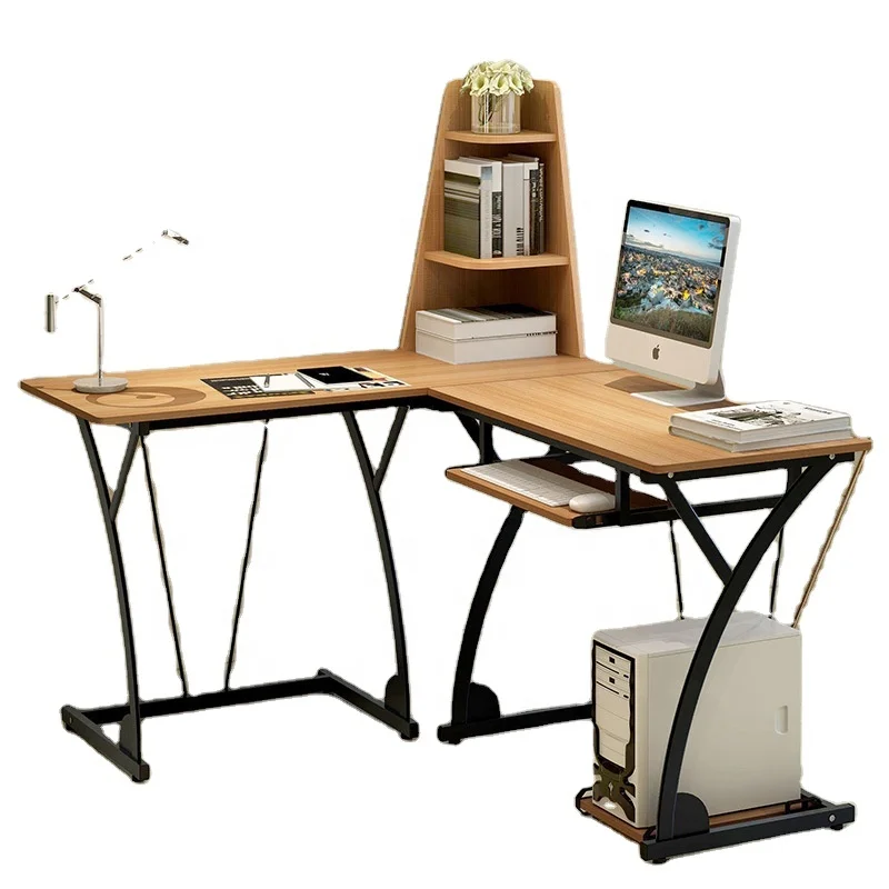 
Multifunctional Corner L Shaped Modern Office Computer Desk Easy Installation 