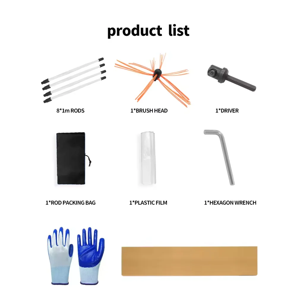 Le China Chimenea Kitchen Sweep Cleaning Kit Kamin Chimney Productos De  Cheminee Reinigungsmittel