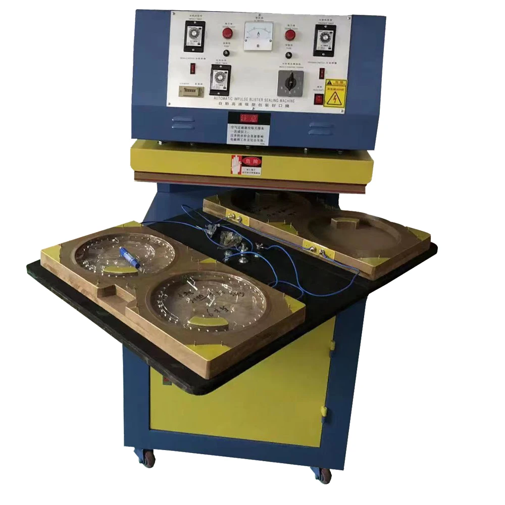 Lowest Price Made In China Led Light Finished Product Mini  Automatic Blister Packing Machine