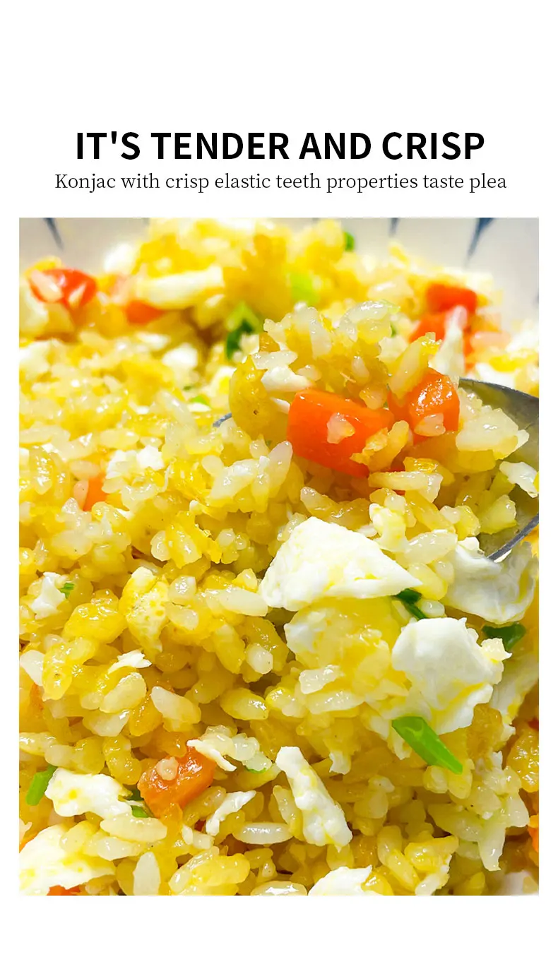 Веганская еда веганская дружелюбная к веганам кошерная сертифицированная Халяль чистый Конжак из чистого риса мгновенный или предварительно приготовленный Стандартный пластиковый внешний пакет 0 2 кг