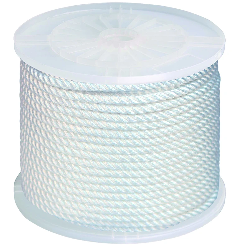 Wholesale 8Mm Plastic Twisted Solid Braid Multifilament Pp Rope For Packing