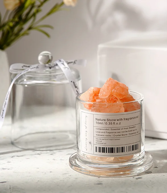 Factory Direct Sale Aroma Essential Oil Stone Diffuser Crystals Diffuser Bulk Air Freshener New Fragrance Crystal Stone Scented