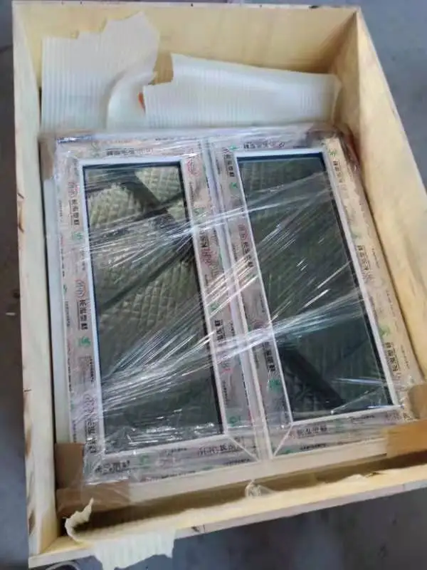 New design UPVC/PVC casement windows Crank Open Casement Windows with Handle Crank Opener