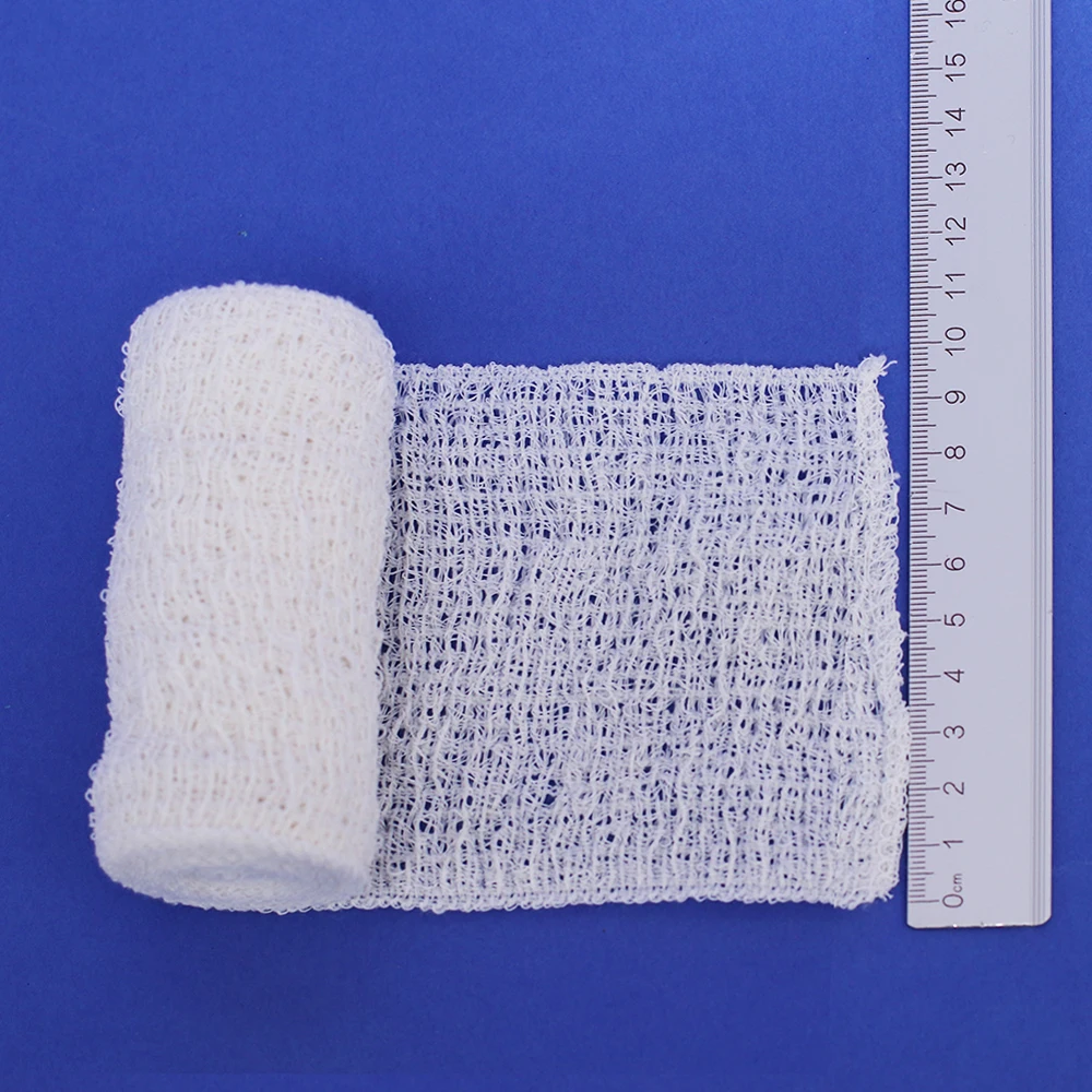 Hot sale Top quality soft breathable comfortable medical cotton crepe elastic bandage
