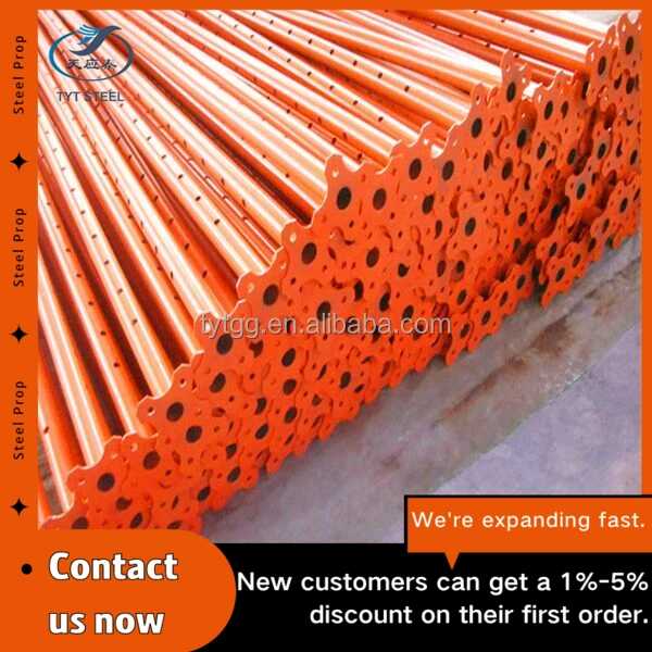 scaffold shoring galvanized acrow acro 40mm gi props punching machine jack pipes telescope jack scaffolding steel