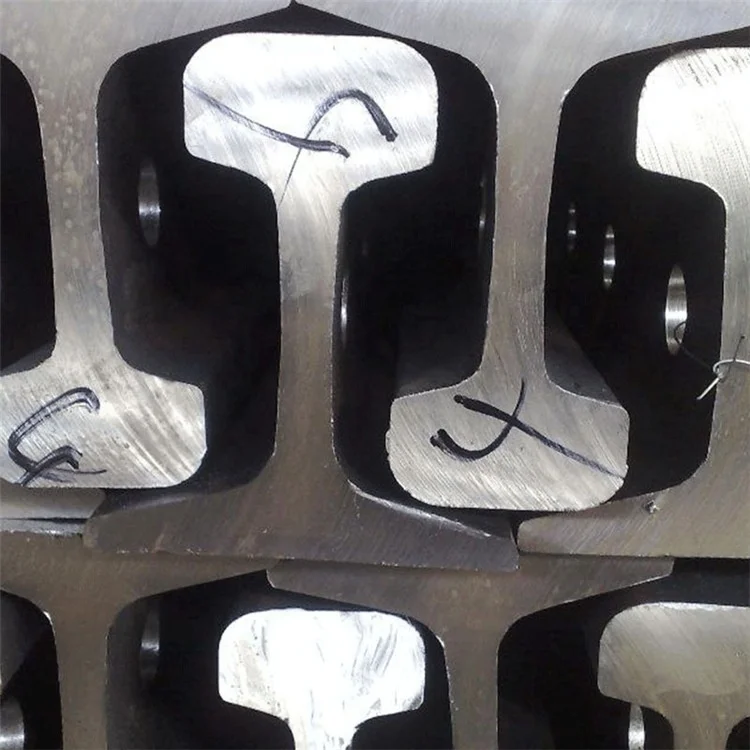 Railing Prices Rails Track 55q Q235 R50 65 Light Heavy Rail Train Hot Rolling Guard Railroad Tubular Steel Guide Rail