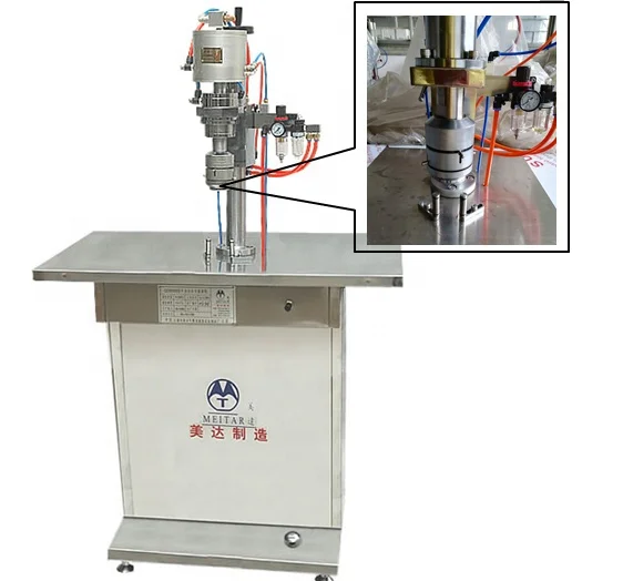 Full Automatic Manual Butane Dental Aerosol Spray Can Filling Machine