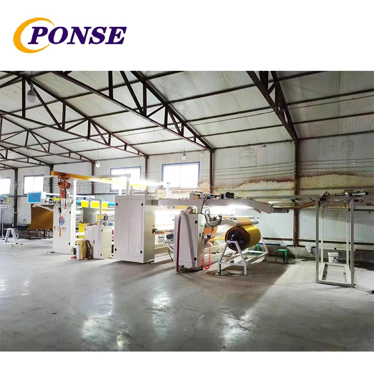 Ponse hot melt adhesive breathable film PUR lamination machine