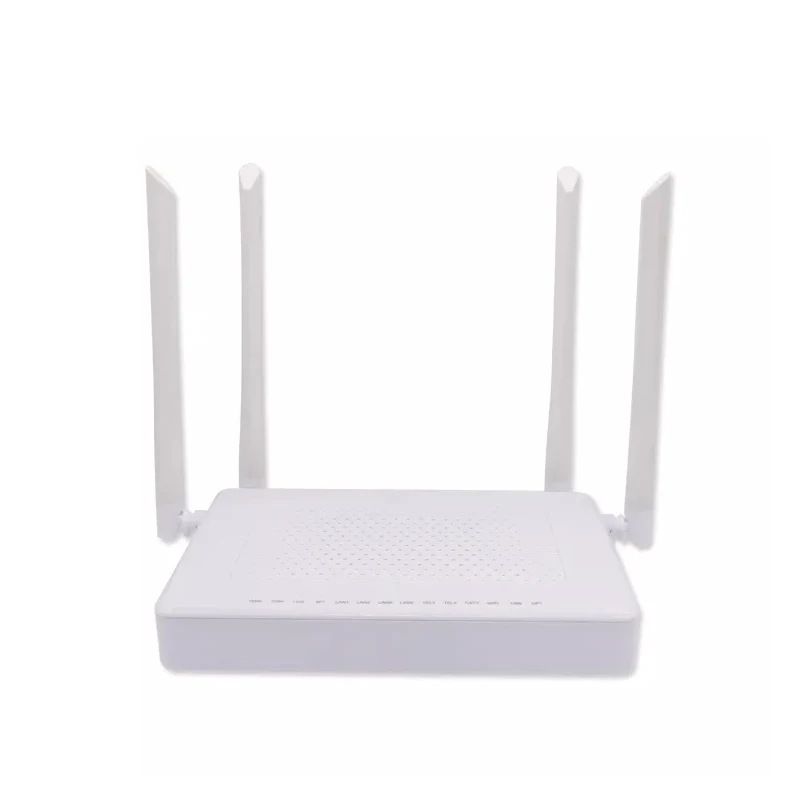 4GE+Dual-band WIFI+POTS+USB Optical Cat GPON ONU Optical Cat Hotel Community Optical Fiber to Home 4ge ont