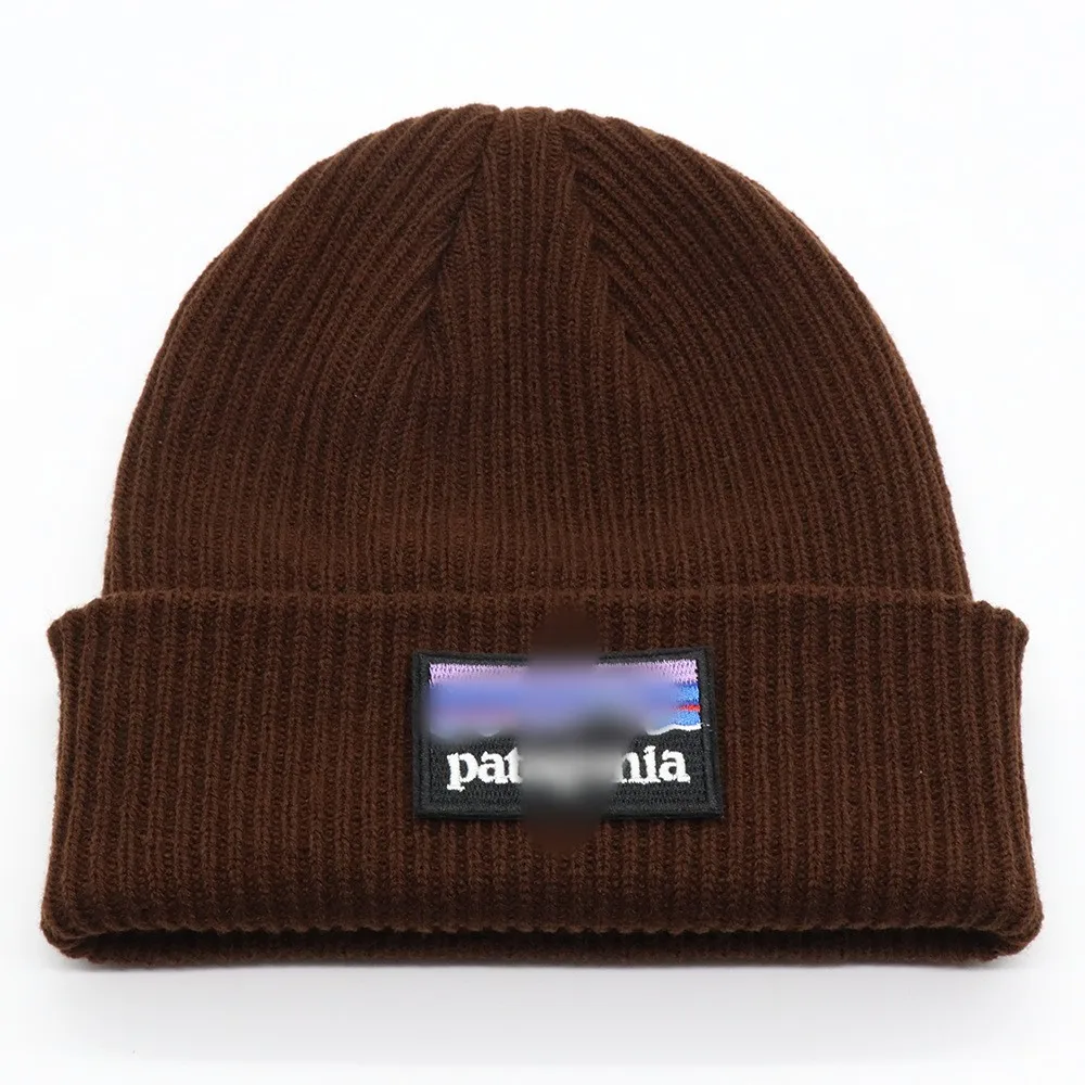 Designer famous brand wholesale Casual printed Woolen Outdoor knitted hat Unisex