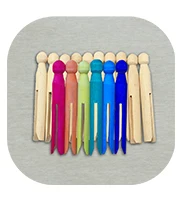 25mm / 35mm/45mm mini wooden peg/natural wood clothes pin/small photo wood clip