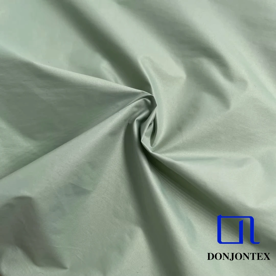 Ultra Lightweight  Windproof Breathable 15D Crepe Matte Wrinkle Nylon Fabric for Girls Sportswear and Garments