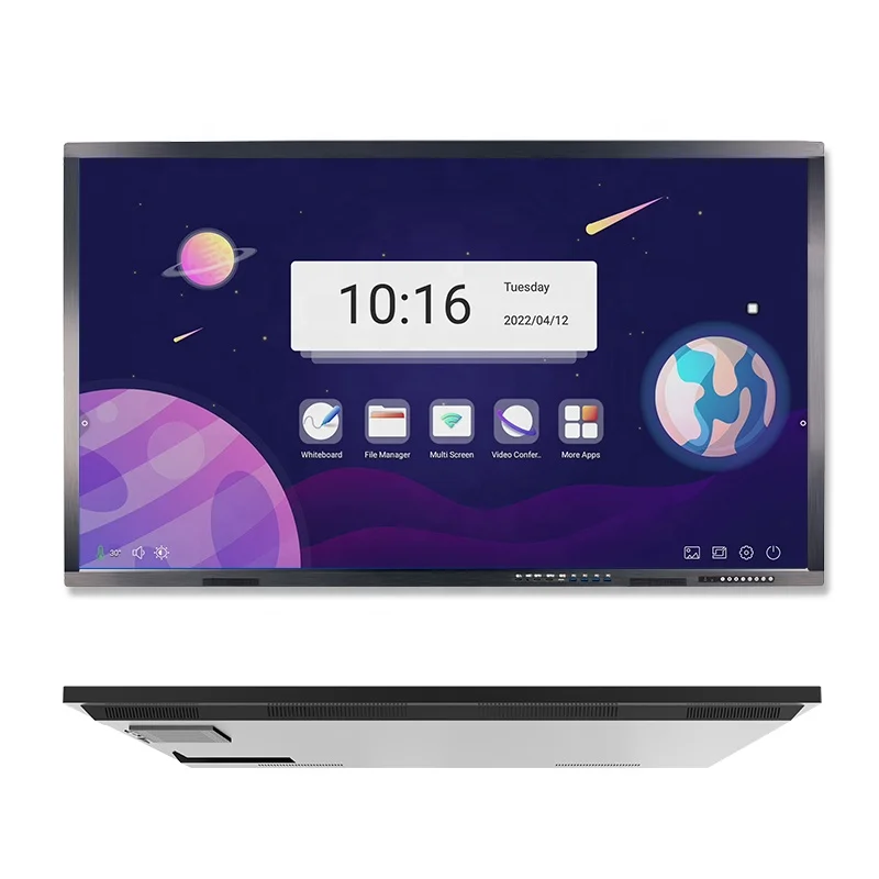 YCZX factory supply 65 inch touch screen digital whiteboard interactive smartboards for school classroom and meeting
