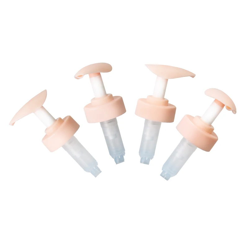 28-410 lotion pump pump sauce dispenser  yellow lotion pumps