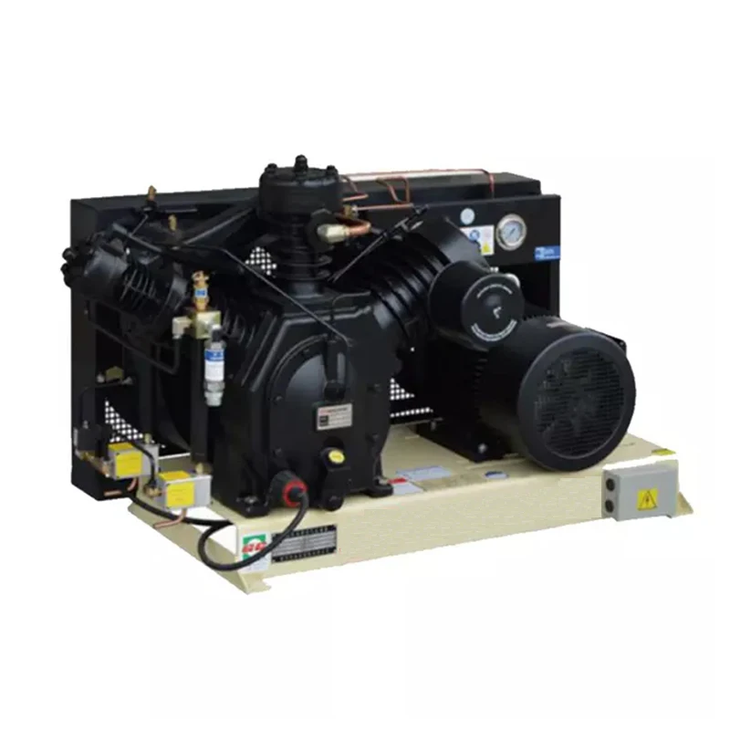 High Efficiency 30bar 40bar High Pressure Piston Air Compressor Belt Driven Air Compressor
