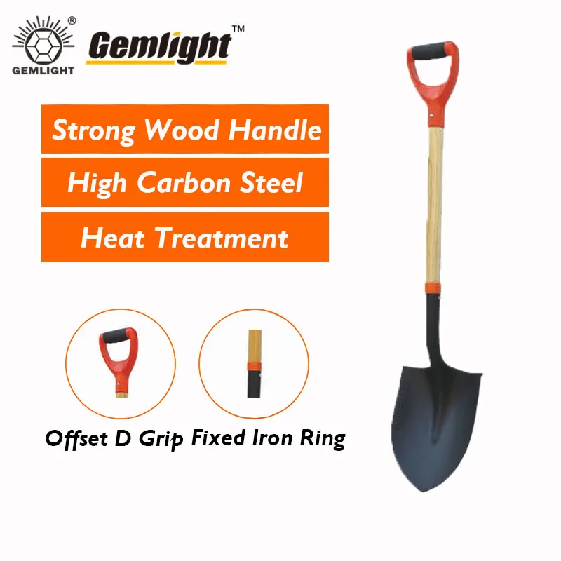 leakage industrial tools 23 in1 hvac tools hydraulic hand hole digging fibreglass handle 28cm garden shovel metal wood suppliers