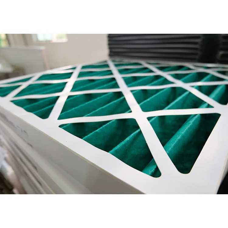 Картонный плиссированный фильтр MERV 8 размеров под заказ, плиссированный воздушный фильтр для системы HVAC