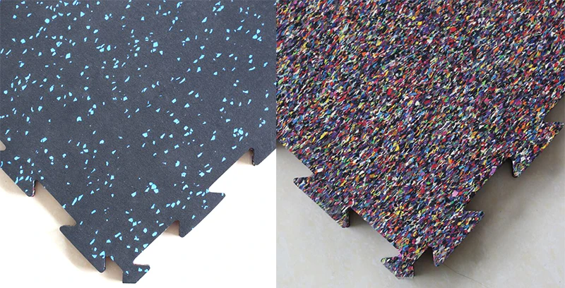 Factory Price puzzled gym Rubber floor tile rubber mat for sports protection
